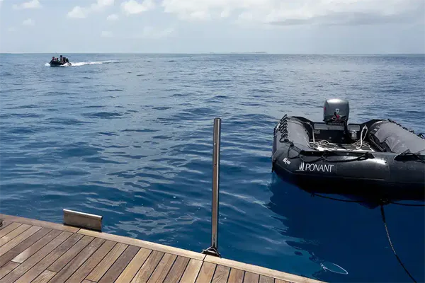 Пристань для яхт - палуба 3 (доступ с палубы 4)