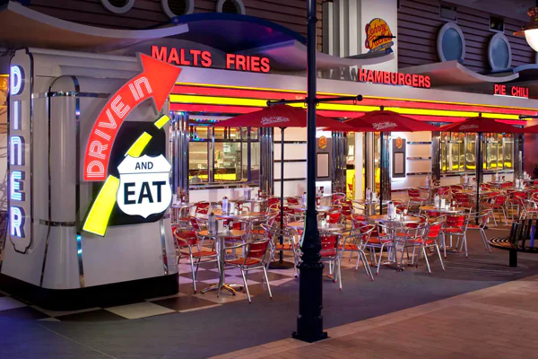 Альтернативный ресторан Johnny Rockets