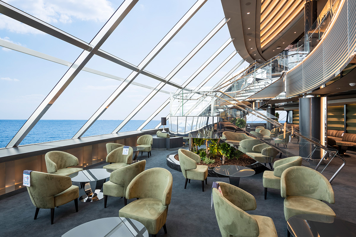 Top Sail Лаундж MSC Yacht Club